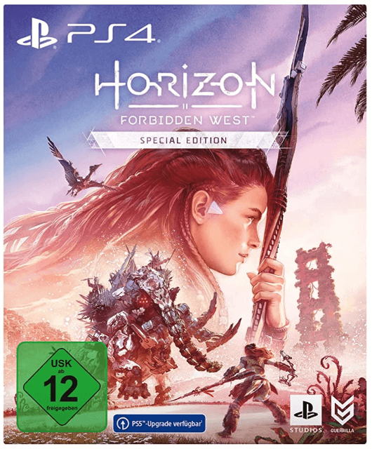 Horizon Forbidden West box art for Playstation 4